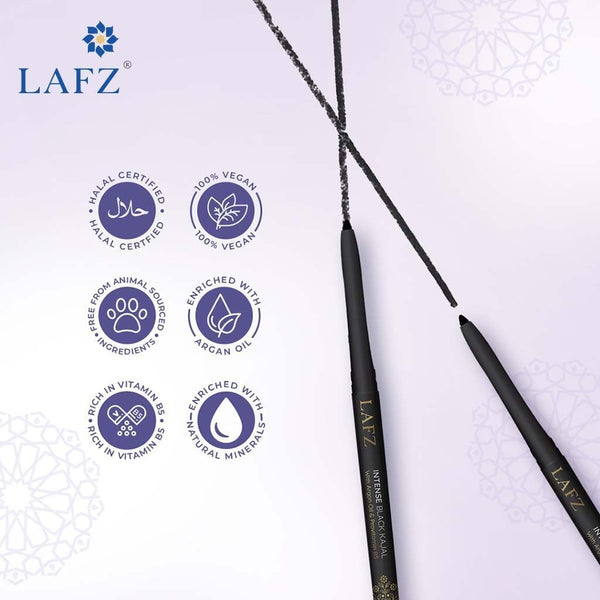 Lafz Intense Black Kajal 0.35 GM