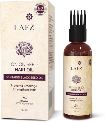 Lafz Essential Hair Oil Onion And Black Seed 100 ML