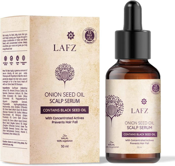 Lafz Hair Serum Onion And Black Seed 50 ML