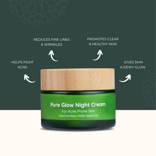 Lafz Organix Pure Glow Night Cream 50 GM