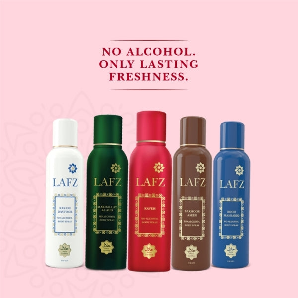 Lafz Body Spray 100 GM Women No Alcohol - Kaveh