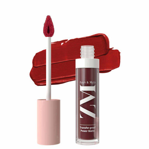 ZM Zayn & Myza Transfer Proof Power Matte Lip Color 6 ML