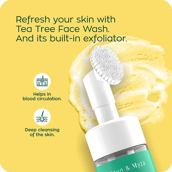 ZM Zayn & Myza Foaming Face Wash Tea Tree & Salicylic Acid - 100 ML