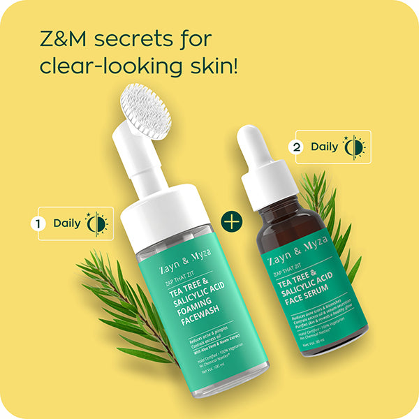 ZM Zayn & Myza Foaming Face Wash Tea Tree & Salicylic Acid - 100 ML