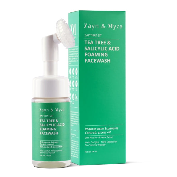 ZM Zayn & Myza Foaming Face Wash Tea Tree & Salicylic Acid - 100 ML