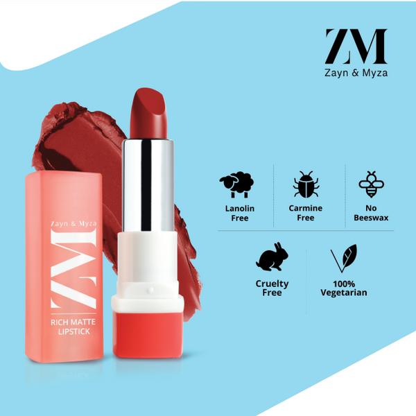 ZM Zayn & Myza Rich Matte Lipstick 4.2 GM